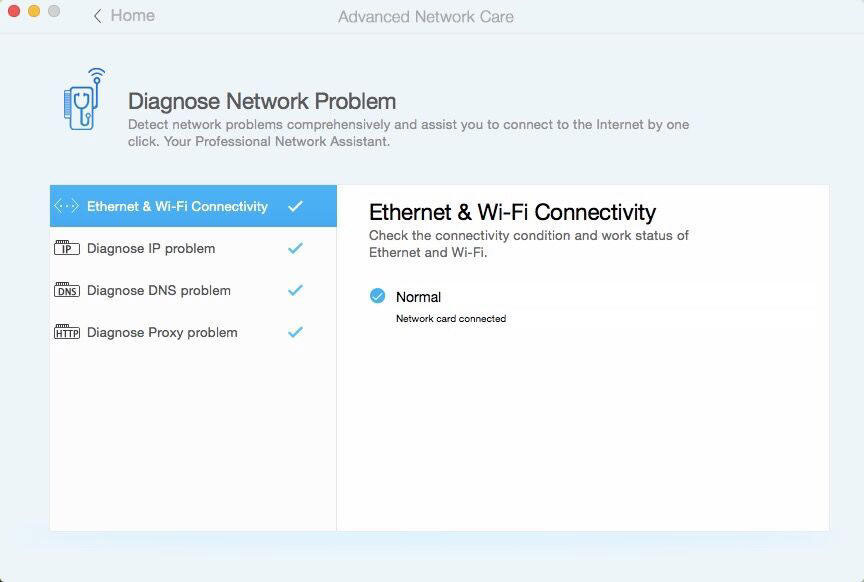 Diagnose Network Problem