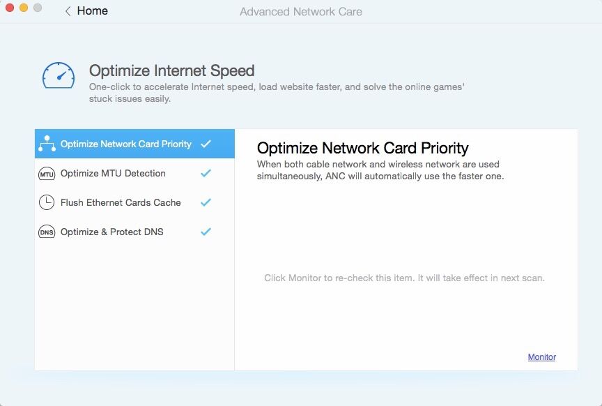 Optimize Internet Speed